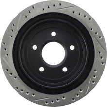 Load image into Gallery viewer, StopTech 97-10 Chevy Corvette Slotted & Drilled Rear Left Rotor