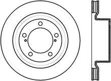 Load image into Gallery viewer, StopTech 17-18 Lexus LX SportStop Cryo Slotted & Drilled Front Right Rotor
