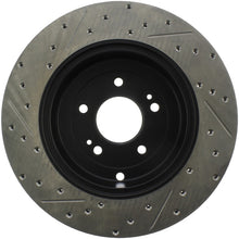 Load image into Gallery viewer, StopTech 10 Hyundai Genesis Coupe w/ Factory Brembo Slotted & Drilled Left Rear Rotor