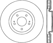 Load image into Gallery viewer, StopTech Power Slot 03-06 Evo 8 & 9 Cryo Slotted Right Front Rotor