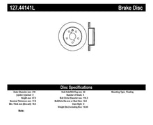 Load image into Gallery viewer, StopTech Power Slot 06-11 Lexus GS Series / 06-12 IS350 Rear Left Drilled & Slotted Rotor