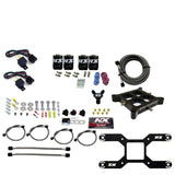 Nitrous Express Dry Quad Stage Billet Crossbar Plate System 100-2000hp (4150 Flange) w/o Bottle