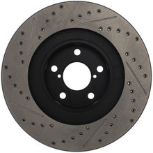 Load image into Gallery viewer, StopTech 02-10 Subaru WRX Slotted & Drilled Right Front Rotor (exc. STi)