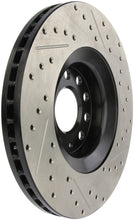 Load image into Gallery viewer, StopTech 05-06 Audi A4 Quattro/ 02-04 A6 Quattro / 99-02 S4 Front Right Slotted & Drilled Rotor