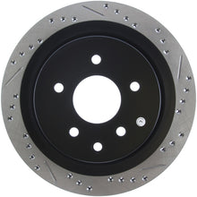 Load image into Gallery viewer, StopTech 06-07 350Z / 05-07 G35 / 06-07 G35X SportStop Slotted & Drilled Rear Left Rotor