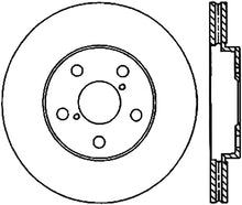 Load image into Gallery viewer, StopTech Power Slot 06-11 Lexus GS Series / 06-12 IS350 Front Left Drilled & Slotted Rotor