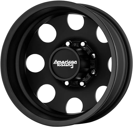 American Racing AR204 16X6 8X6.5 S-BLK -134MM