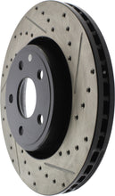 Load image into Gallery viewer, StopTech 11-12 Dodge Durango Sport Drilled & Slotted Front Driver-Side Brake Rotor
