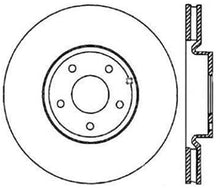 Load image into Gallery viewer, StopTech SportStop 6/02-08 Nissan 350Z / 8/02-04 Infiniti G35 Slotted & Drilled Rear Left Rotor