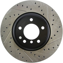 Load image into Gallery viewer, StopTech 07-09 BMW 335 (E90/E92/E93) Slotted & Drilled Left Front Rotor