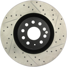 Load image into Gallery viewer, StopTech 09 VW Passat CC / 06-09 Passat Slotted & Drilled Left Front Rotor