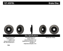 Load image into Gallery viewer, StopTech 07-09 Mazda 3 Left Front Slotted & Drilled Rotors