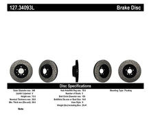 Load image into Gallery viewer, StopTech 07-09 BMW 335 (E90/E92/E93) Slotted & Drilled Left Front Rotor