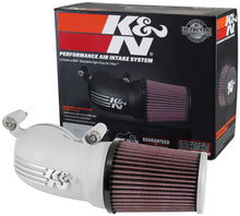Load image into Gallery viewer, K&N 08-17 Harley Davidson Touring Models Performance Air Intake System Silver
