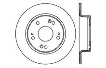 Load image into Gallery viewer, StopTech 04-08 Acura TSX / 03-07 Honda Accord SportStop Slotted & Drilled Right Rear Rotor