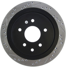Load image into Gallery viewer, StopTech 06-07 350Z / 05-07 G35 / 06-07 G35X SportStop Slotted & Drilled Rear Right Rotor