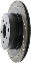 Load image into Gallery viewer, StopTech 06-07 350Z / 05-07 G35 / 06-07 G35X SportStop Slotted & Drilled Rear Right Rotor