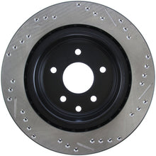Load image into Gallery viewer, StopTech 06-07 350Z / 05-07 G35 / 06-07 G35X SportStop Slotted & Drilled Rear Right Rotor