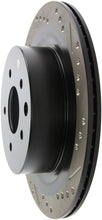 Load image into Gallery viewer, StopTech 06-07 350Z / 05-07 G35 / 06-07 G35X SportStop Slotted & Drilled Rear Left Rotor