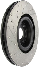 Load image into Gallery viewer, StopTech 09 VW Passat CC / 06-09 Passat Slotted & Drilled Left Front Rotor