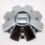KMC Wheels KMC CAP KM651 SLIDE CHROME W/BLACK LOGO