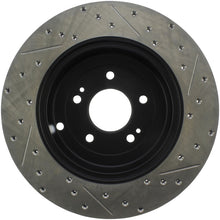 Load image into Gallery viewer, StopTech 10 Hyundai Genesis Coupe w/ Factory Brembo Slotted & Drilled Right Rear Rotor