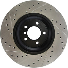 Load image into Gallery viewer, StopTech 07-09 BMW 335 (E90/E92/E93) Slotted & Drilled Left Front Rotor