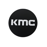 KMC Wheels KM704 CAP SNAP IN - S-BLK WHITE LOGO