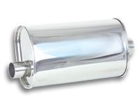 Load image into Gallery viewer, Vibrant Performance S/S Oval Muffler 2-1/2in In 2-1/2in Out- Offset C