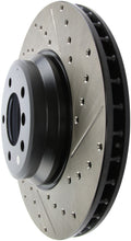 Load image into Gallery viewer, StopTech 07-09 BMW 335 (E90/E92/E93) Slotted & Drilled Left Front Rotor