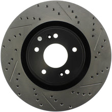 Load image into Gallery viewer, StopTech 10 Hyundai Genesis Coupe w/ Factory Brembo Slotted & Drilled Left Front Rotor