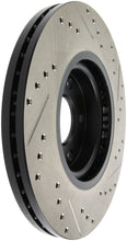 Load image into Gallery viewer, StopTech 06-07 350Z / 05-07 G35 exp Sport/ 06-07 G35X SportStop Slotted & Drilled Front Right Rotor