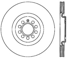 Load image into Gallery viewer, StopTech 09 VW Passat CC / 06-09 Passat Slotted & Drilled Right Front Rotor