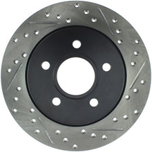 Load image into Gallery viewer, StopTech 12-15 Ford Focus w/ Rear Disc Brakes Rear Left Slotted & Drilled Rotor