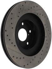 Load image into Gallery viewer, StopTech 02-10 Subaru WRX Slotted & Drilled Right Front Rotor (exc. STi)