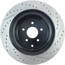 Load image into Gallery viewer, StopTech 09 Infiniti FX50 SportStop Slotted & Drilled Rear Right Rotor