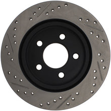 Load image into Gallery viewer, StopTech 05-10 Ford Mustang Slotted & Drilled Left Rear Rotor