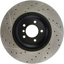 Load image into Gallery viewer, StopTech 07-09 BMW 335 (E90/E92/E93) Slotted & Drilled Left Front Rotor