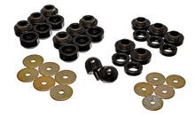 Load image into Gallery viewer, Energy Suspension 97-06 Jeep Wrangler YJ & TJ Black Body(cab) Mount Set