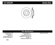 Load image into Gallery viewer, StopTech 96-00 Honda Civic DX/HX Coupe/90-00 Civic DX/LX Sedan Slotted & Drilled Right Front Rotor