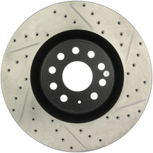 Load image into Gallery viewer, StopTech 09 VW Passat CC / 06-09 Passat Slotted & Drilled Left Front Rotor
