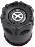 American Racing AR CAP 3.27'' T-BLK PUSH THRU PLASTIC