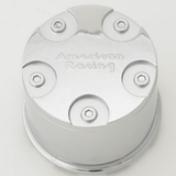 American Racing AR CAP 3.42'' CHROME SNAP IN 35/36/38BC
