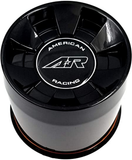 American Racing AR910 8 LUG PUSH-THRU CAP GLOSS BLACK