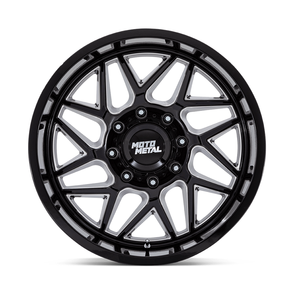 Moto Metal MO812 20X9 8X180 G-BLK MILL 1MM