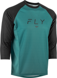 Fly Racing Ripa 3/4 Sleeve Jersey Evergreen/Black Sm