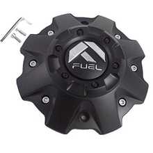 Load image into Gallery viewer, FUEL 5/6 LUG MT-BLK CAP (FLAT BOTTOM)