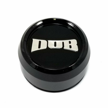 Load image into Gallery viewer, DUB GLOSS BLACK 1.7&quot; CAP-RAISED DUB