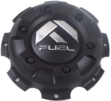 Load image into Gallery viewer, FUEL MATTE BLACK CAP (6X135 LRG BORE)