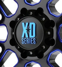 Load image into Gallery viewer, XDS CAP LARGE 5 LUG SG-BLK-BLUE TINT CC